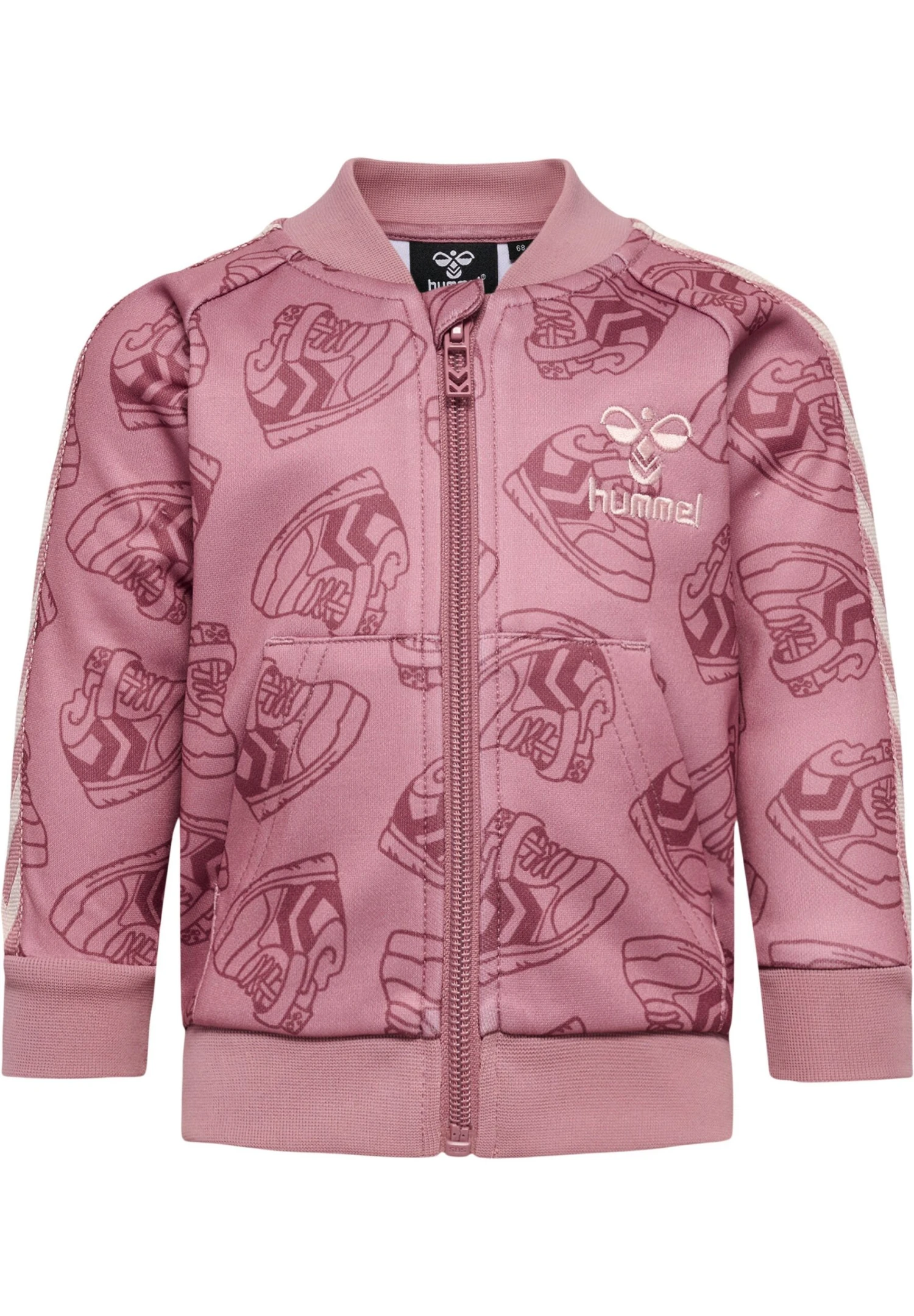 Hummel Sneaker- Sweater Met Rits - Nostalgia Rose 1 Hummel Sneaker- Sweater Met Rits - Nostalgia Rose