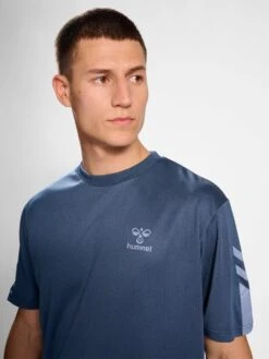Hummel Active Pl- Sport T-Shirt - Vintage Indigo -Hummel 7307e456f1fd4ab5801e7b0e0f4d3248