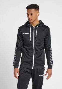 Hummel Authentic - Sweater Met Rits - Black/White